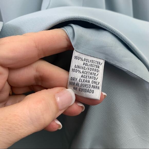 Vintage Jacqueline Ferrar 4 Button Power Blue Blazer - Picture 3 of 8